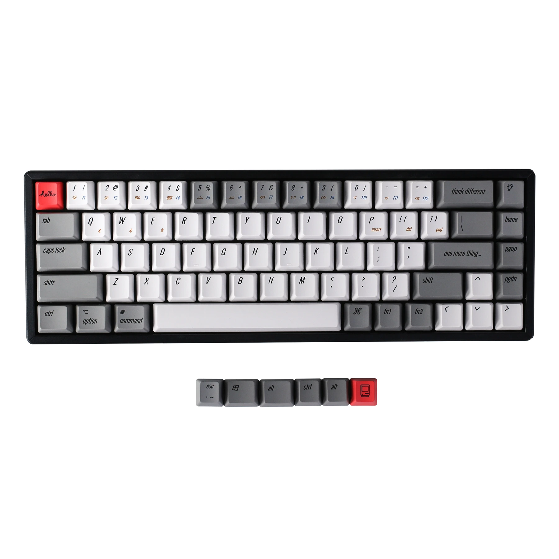 Keychron OEM Profil PBT Retro Tastenkappen-Set