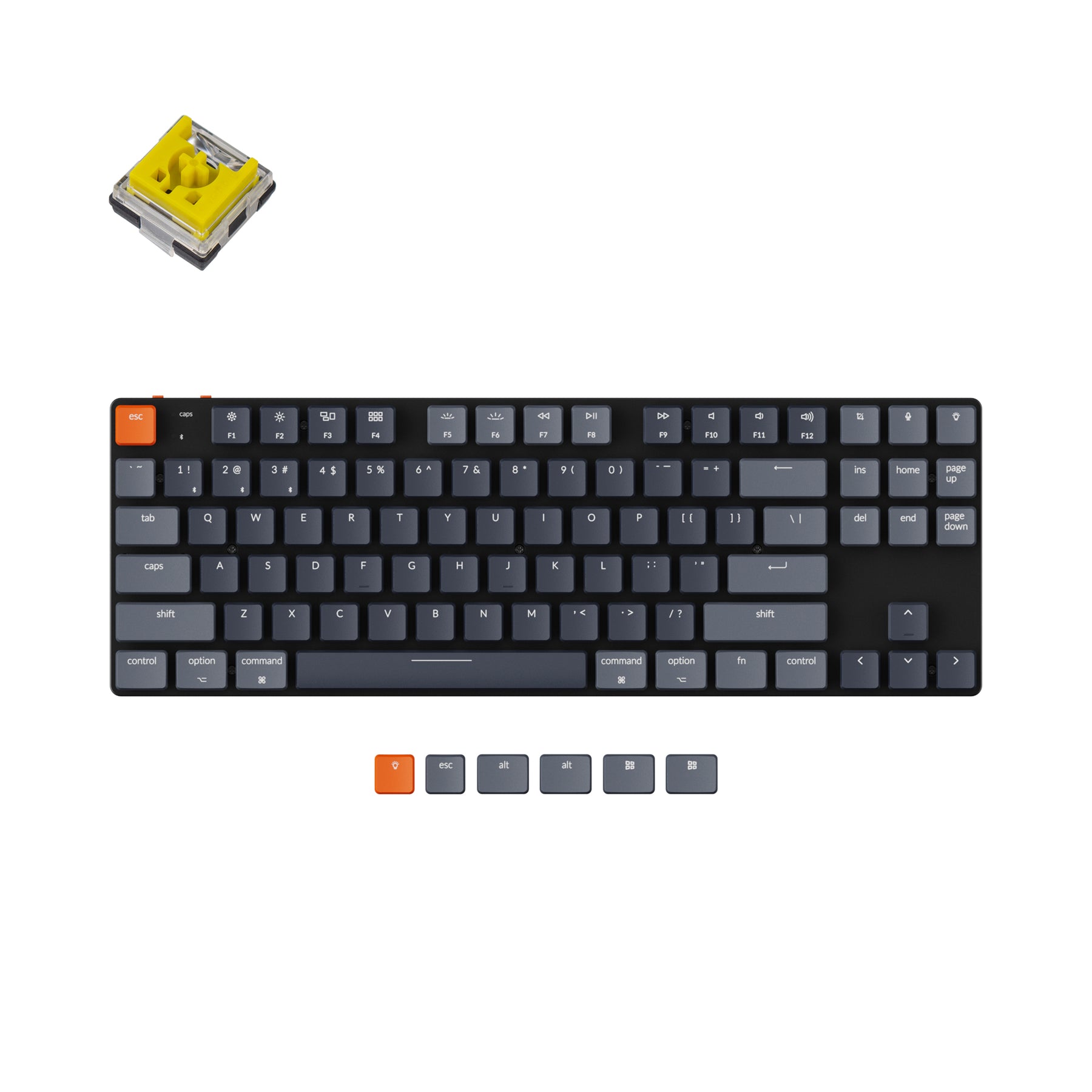 Keychron K1 SE kabellose mechanische Tastatur (US ANSI Layout)