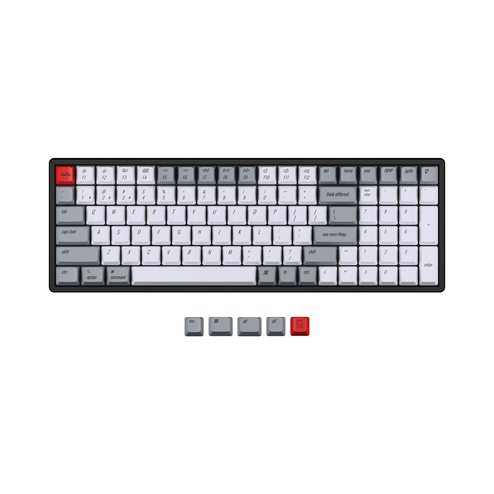 Keychron OEM Profil PBT Retro Tastenkappen-Set