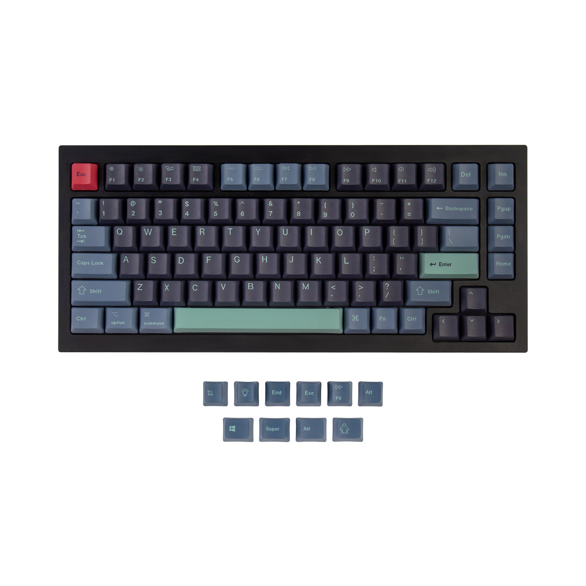 OEM Dye-Sub PBT Tastenkappen-Set - Hacker