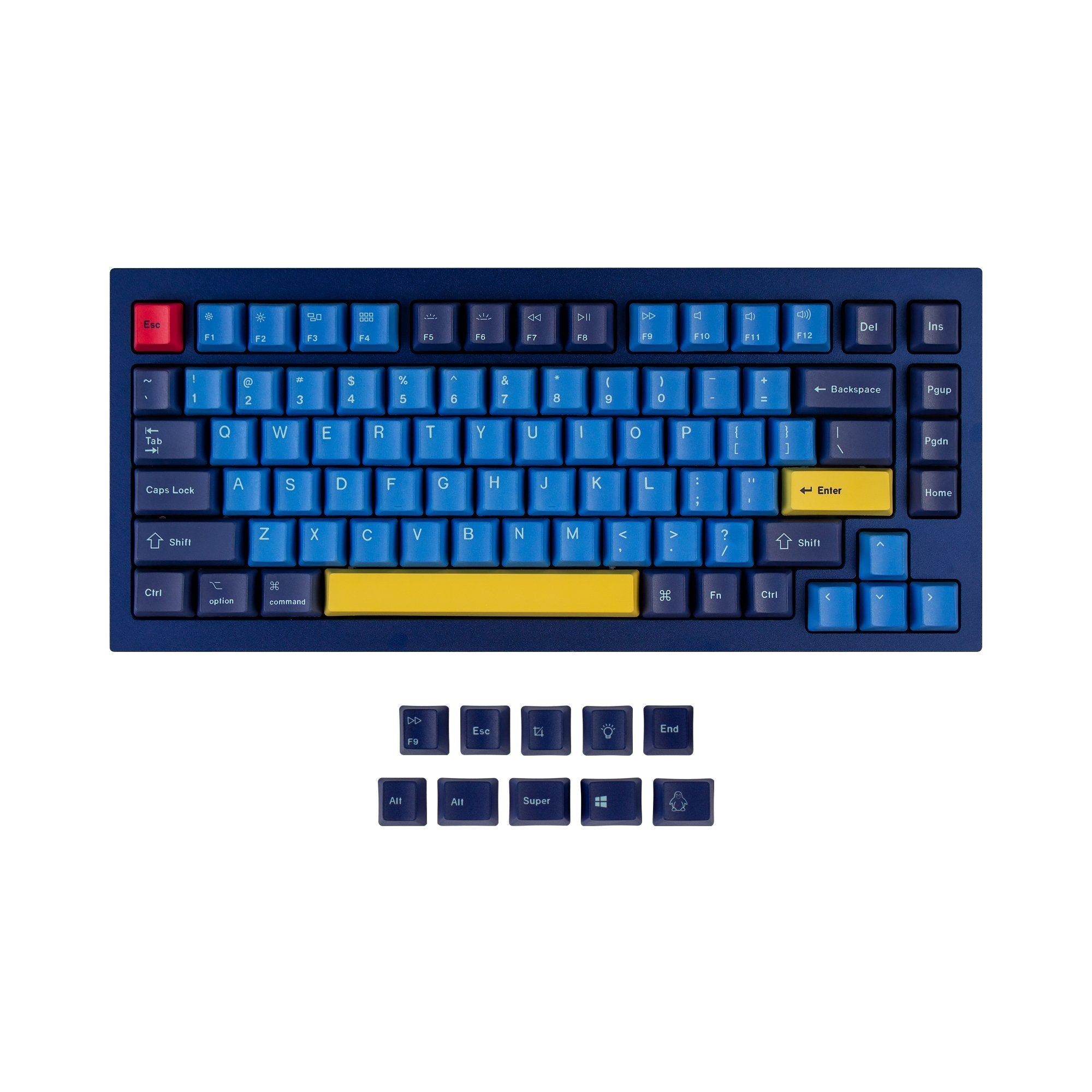 OEM Dye-Sub PBT Tastenkappen-Set - Beach