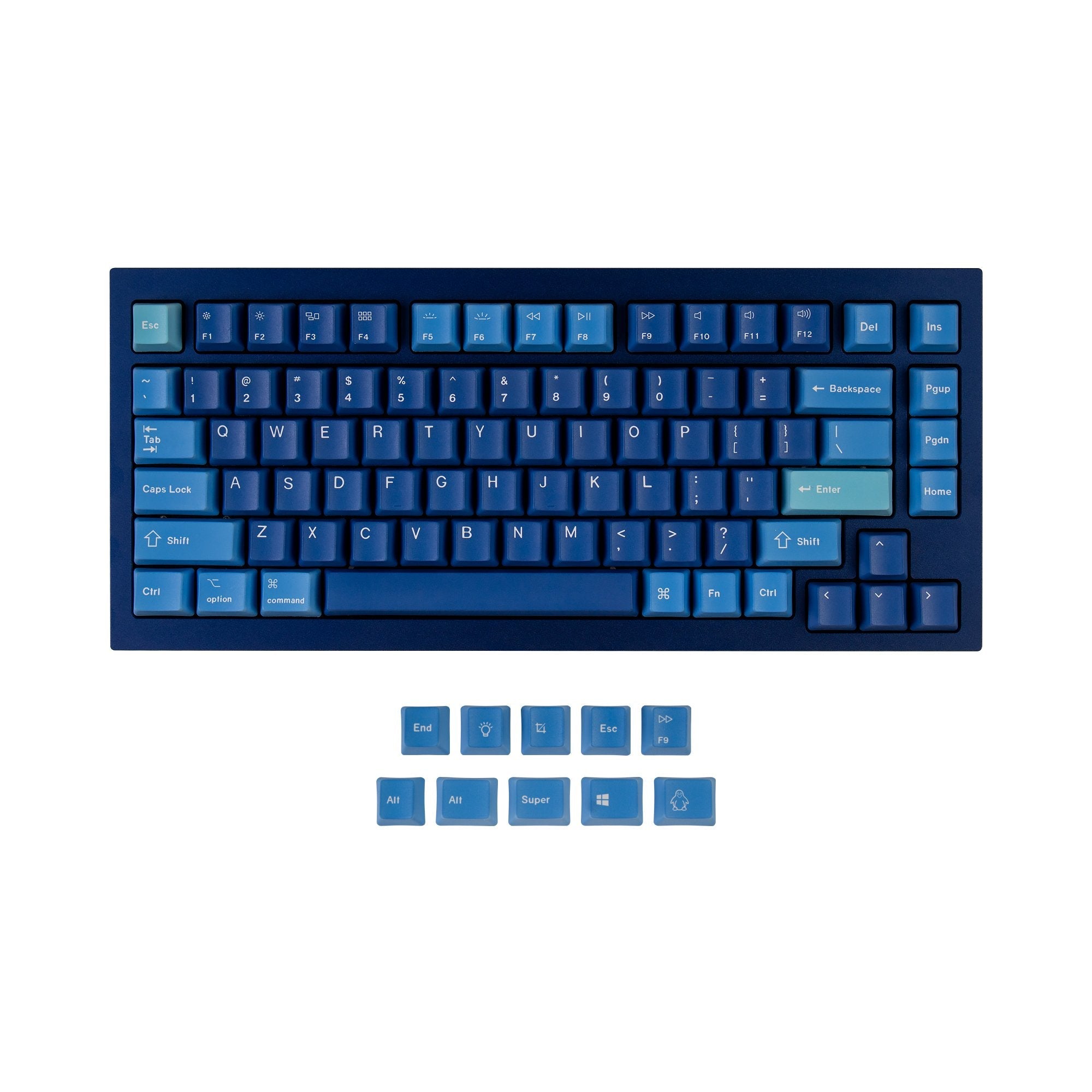 OEM Dye-Sub PBT Tastenkappen-Set - Ocean